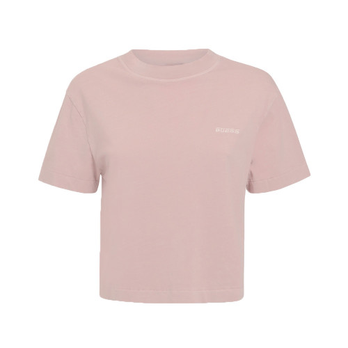 Guess Γυναικεία κοντομάνικη μπλούζα Breanna Crop Tee